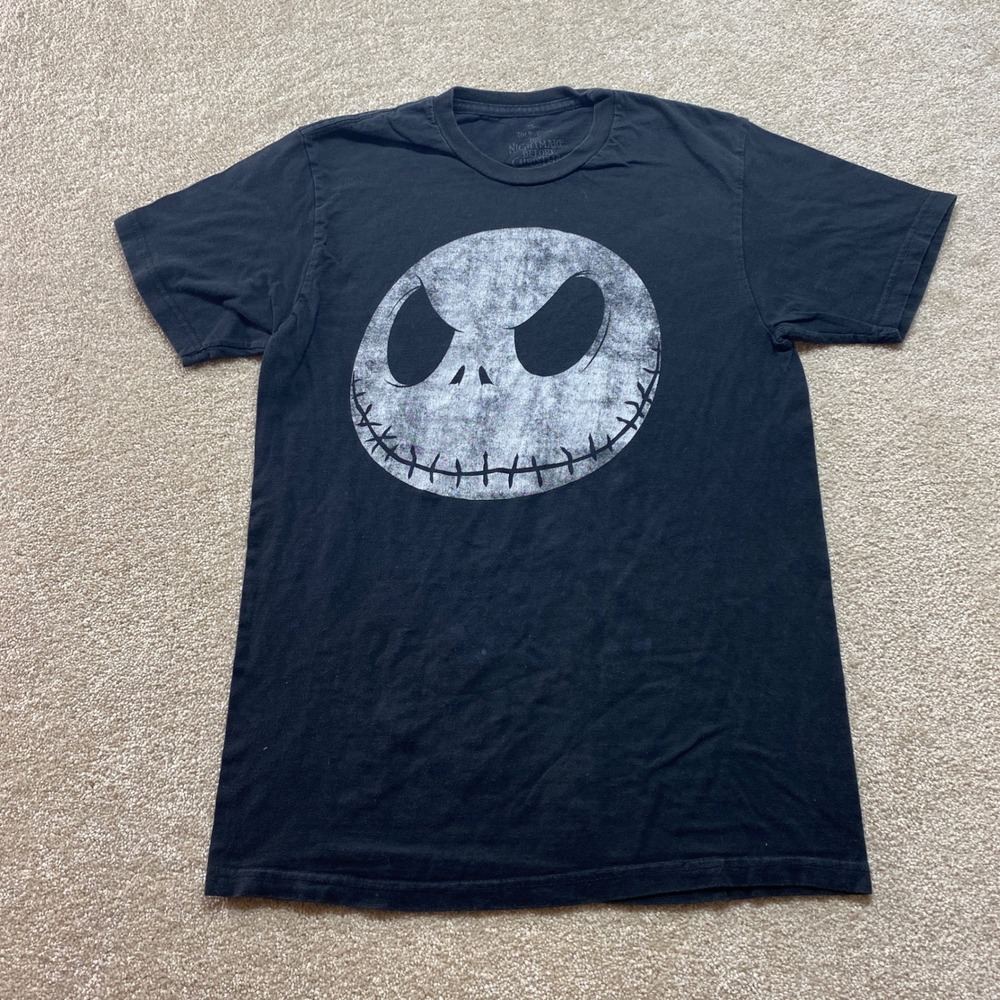 Disney Shirt Mens M Tim Burtons The Nightmare Before Christmas Jack Skellington